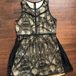 Black lace Maurice dress. Size XL